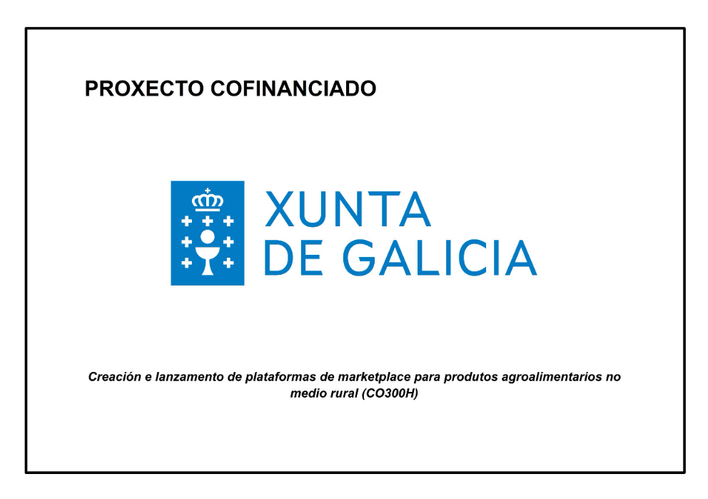 Proxecto cofinnaciado pola Xunta de Galicia 